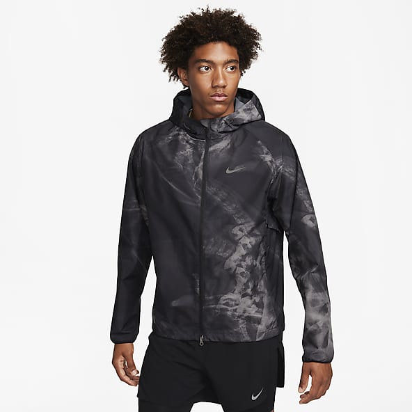 Nike reflective windbreaker sales
